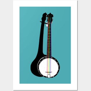 Pete’s Rainbow String Banjo Posters and Art